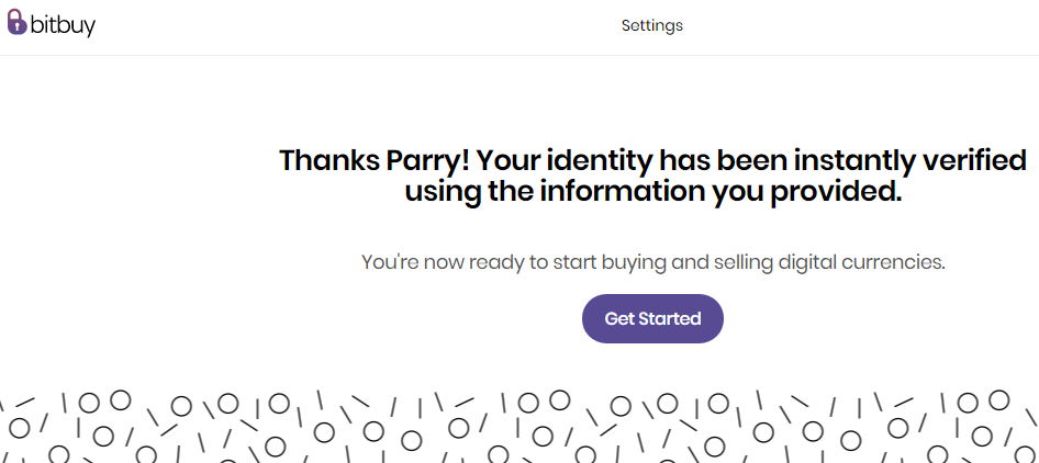 bitbuy account verified