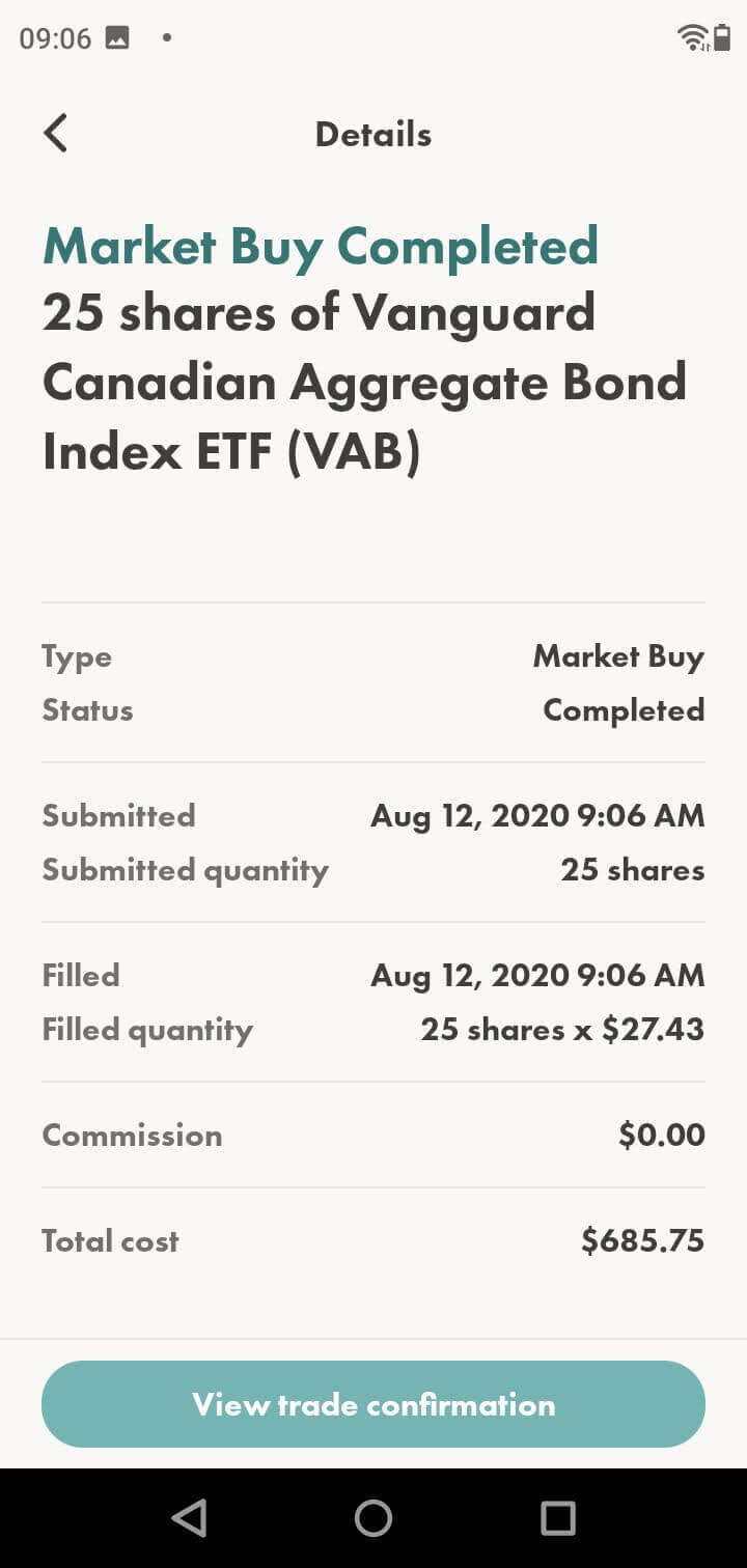 wealthsimple trade app